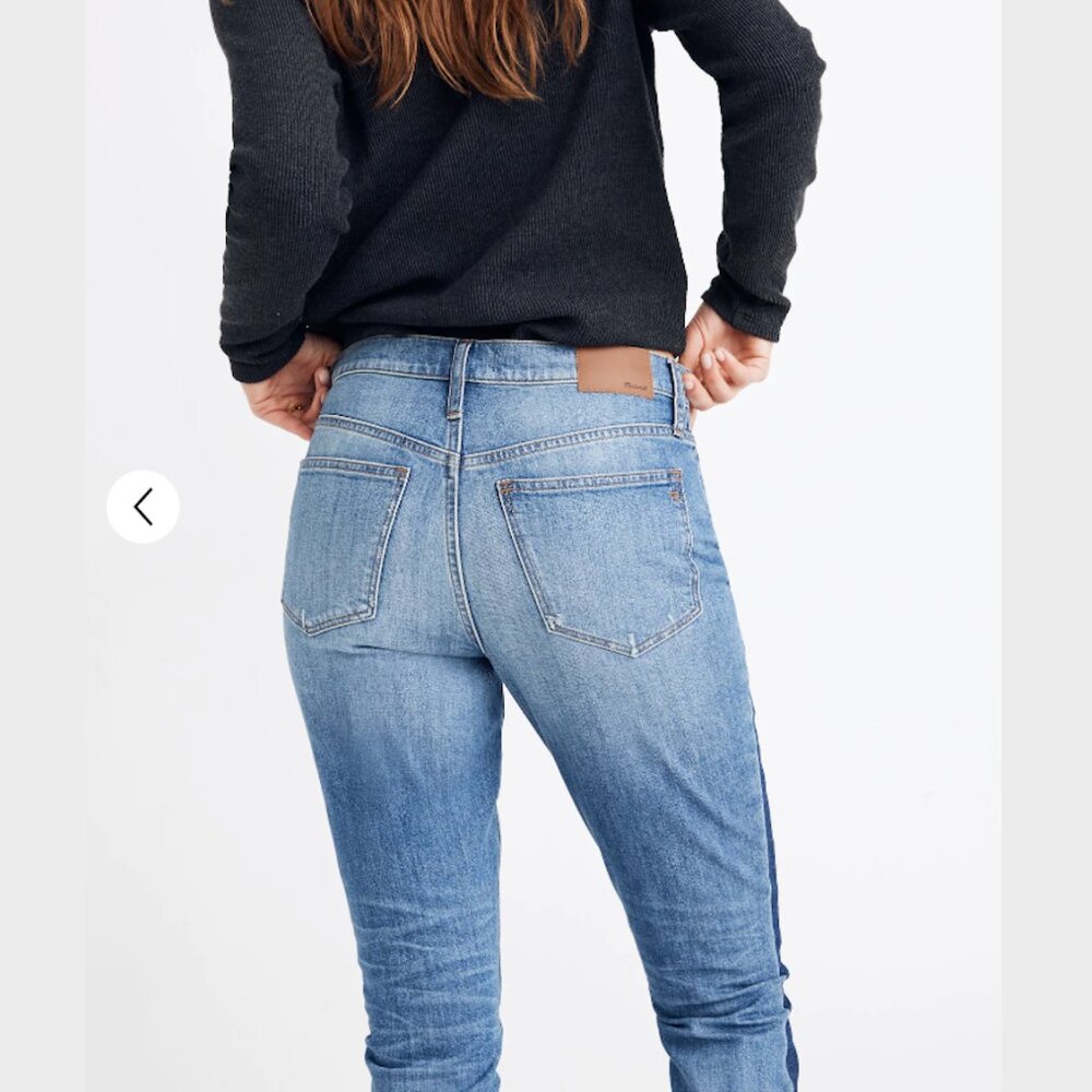 Madewell High-Rise Slim Boyjean - Size 26 - Picture 3 of 12
